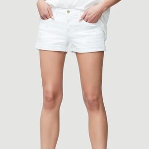 FRAME white denim shorts - Le Cutoff